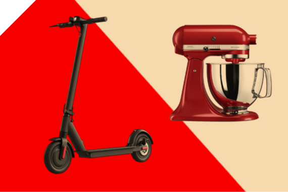 Preise: E-Scooter und KitchenAid