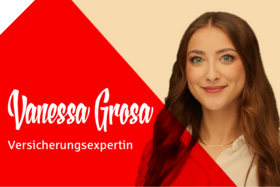 Vanessa Grosa, Versicherungsexpertin Foto von Vanessa Grosa, Versicherungsexpertin